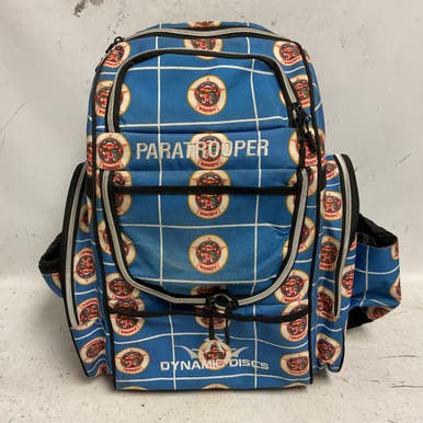 Used Dynamic Discs PARATROOPER Disc Golf Backpack Royal Blue 11855-S000206246