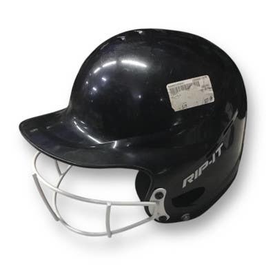 Used Rip-it Batting Helmet W Mask Black S M 11375-s000335941