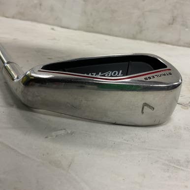 Used Top Flite STAINLESS Mens Individual Iron RH 7 Iron 11855-S000206163
