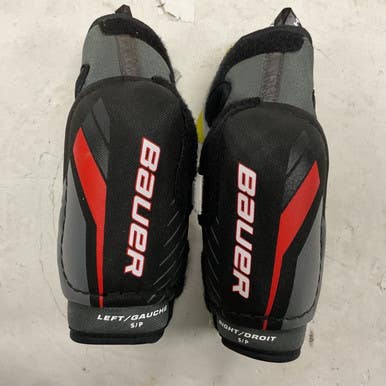Used Bauer LIL SPORT Junior Elbow Pads Black And Red SM 11855-S000206159