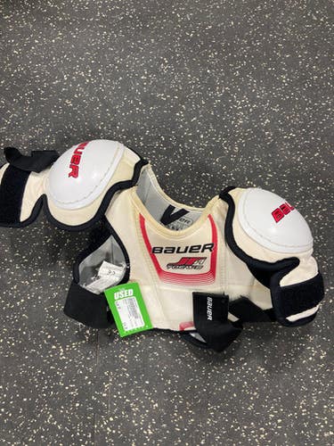 Used Bauer Challenger Youth Shoulder Pads Sm 11472-s000124857