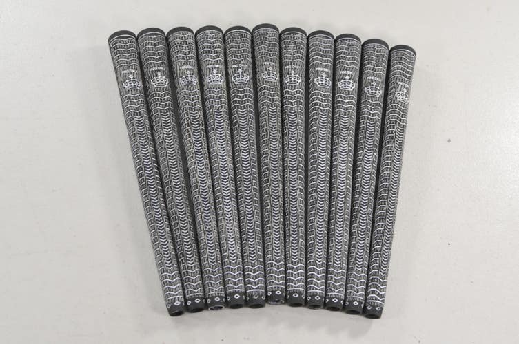 Golf Pride Vintage Pro Only Cord 11pc Grip Set Black/White NOS Rare #221220
