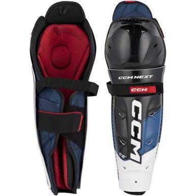New Ccm Junior Next Shin Guard Hockey Shin Guards 13" 11860-ccmsgnext23jr13