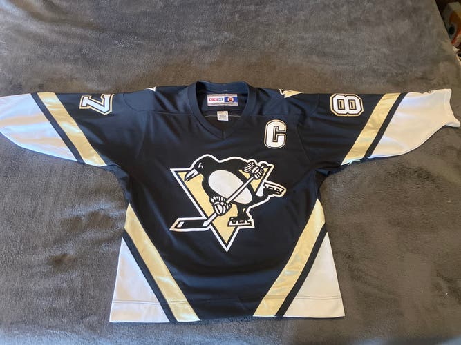 Vintage Sydney Crosby Pittsburgh Penguins jersey (M)