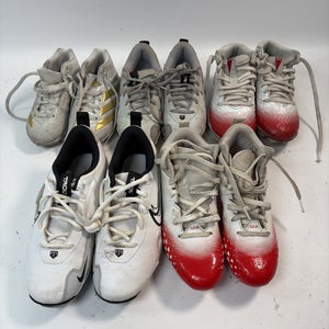 Lot Of 5 Baseball Cleats (Nike & Under Armour)