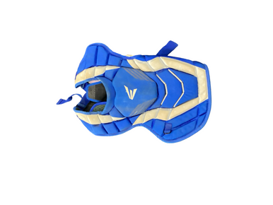 Used Easton Elite X Catchers Chest Protector Royal Blue Adult 11613-s000178474