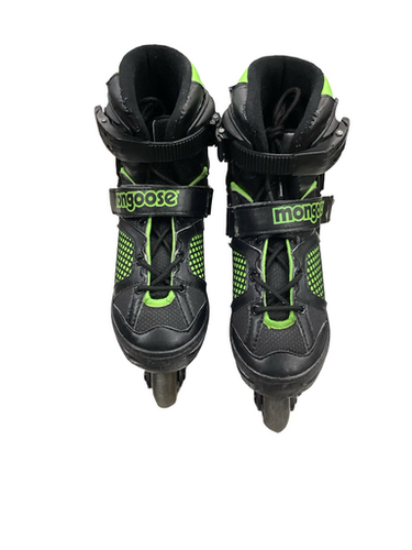 Used Mongoose Adjustable Rollerblades Junior Aggressive Skates Black Junior 05 11613-s000181870