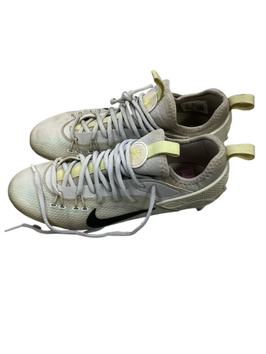 Used Nike Lax Cleats Mens White Senior 9 11613-s000182131