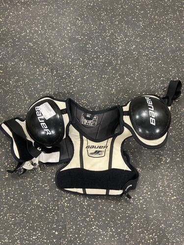 Used Bauer Youth Shoulder Pads Sm 11472-s000126140