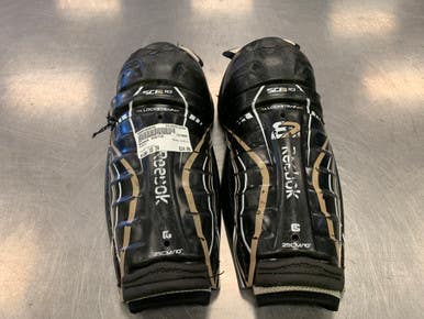 Used Reebok Sc8710 10" Hockey Shin Guards 11339-s000168636
