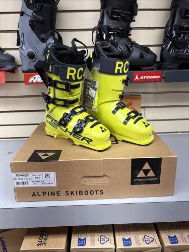 Fischer RC4 Podium GT 130 VFF 25.5 Ski Racing Boot NEW 2020