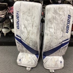 Used Bauer S27 Lg Goalie Leg Pads 11855-s000158788