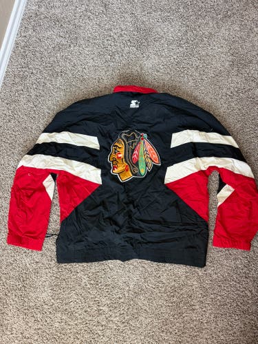 Vintage Chicago Blackhawks Starter Jacket