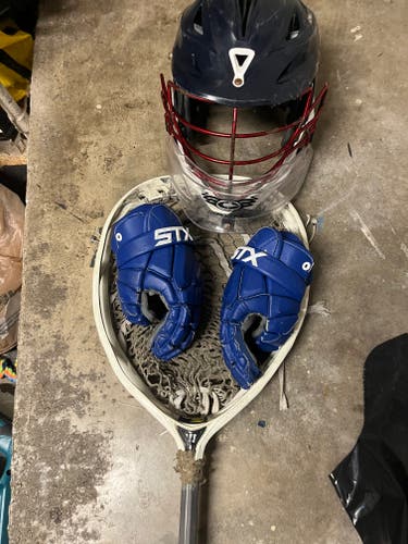 Adult stx and warrior Nemesis 3 Goalie Stick