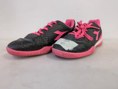 Used Diadora Soccer Indoor Shoes Black Junior 02 11727-s000175012
