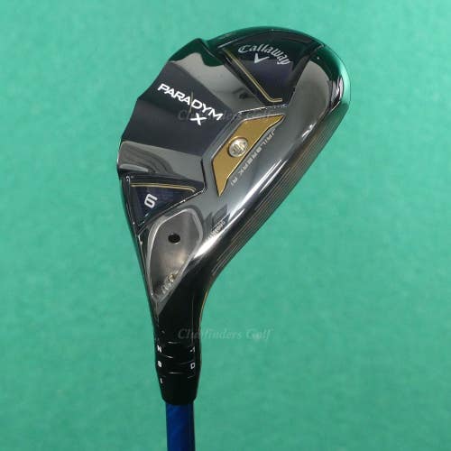 Callaway Paradym X 27 Hybrid 6 Iron Even Flow 6.0-S 85G-HY Graphite Stiff w/ HC