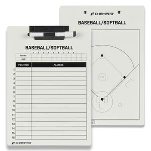 New Champro Baseball & Softball Coach's Board 9" X 12" 11506-chpa099bs