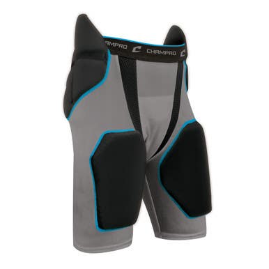 New Champro Tri-flex 5-pad Integrated Girdle Black Adult Lg 11506-chpfpgu6abl