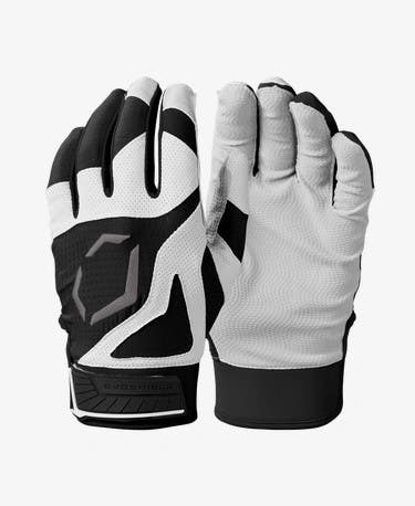 New Evoshield Srz1 Adult Batting Gloves Black Large 11506-wilwb5712001l