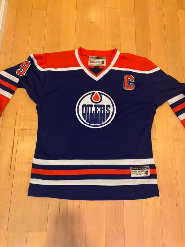 Wayne Gretzky Oilers youth Large Jersey