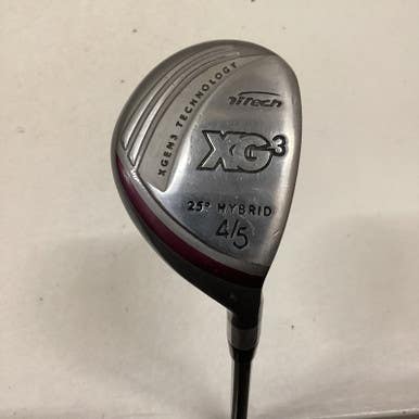 Used Titech Xg3 4 Hybrid Steel Hybrid Clubs 11725-s000463961