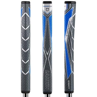 New Squaretop Putter Grip Blu Gry 11855-jmgl13p