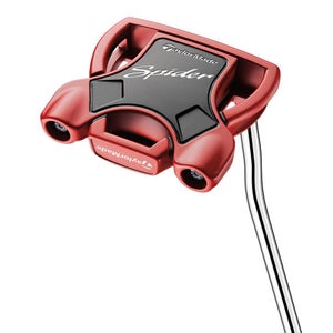 Taylor Made Spider Red Putter (Mallet, Double Bend) 2024 NEW