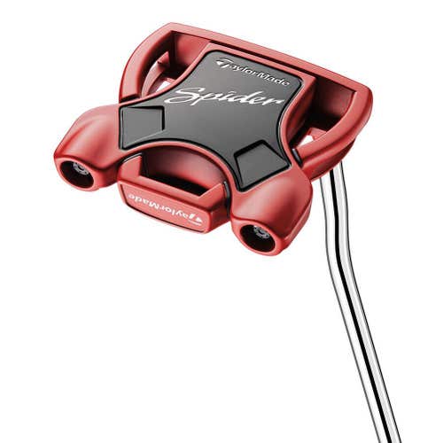 Taylor Made Spider Red Putter (Mallet, Double Bend) 2024 NEW