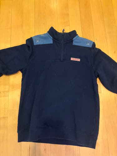 Boys Vineyard Vines Lacrosse Quarterzip