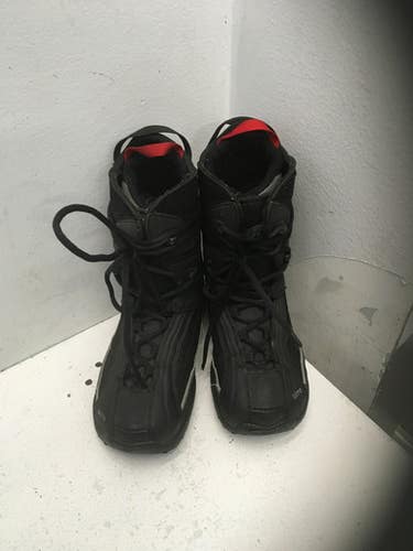 Used Sims Youth Boys Snowboard Boots Black Junior 05 11443-s000181443