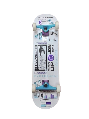 Used Get Connected 8 1 4" Complete Skateboards 11698-s000210131