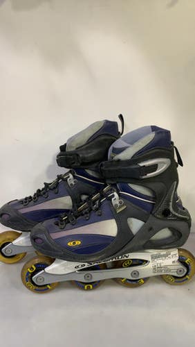 Used Salomon Dr 120 Sz 12 Sr Senior Rec Fitness Skates Navy Blue Senior 12 11727-s000180208