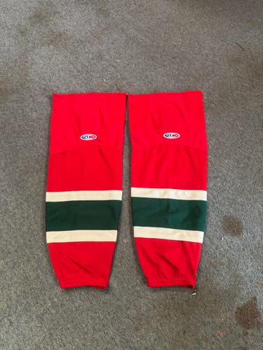 Athletic Knit Minnesota Wild Hockey Socks (New)