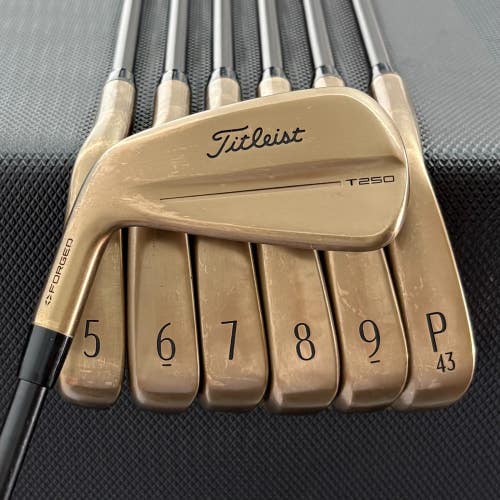 LH TITLEIST T250 OIL CAN IRON SET 4-P