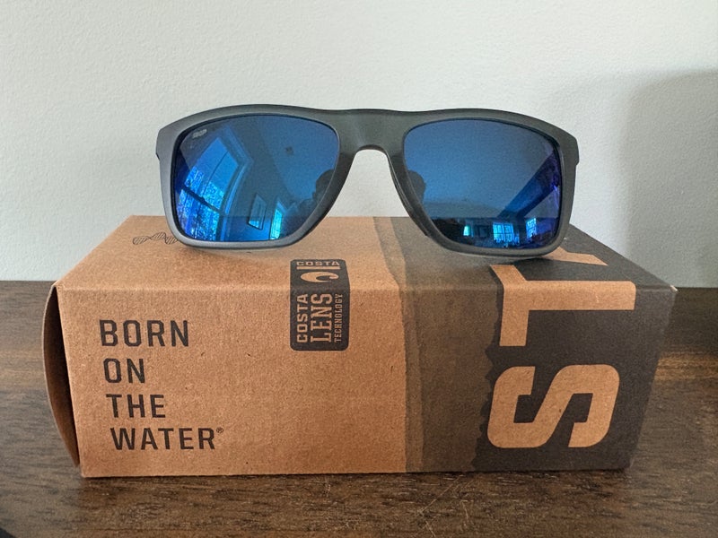 Gray Men's Costa Del Mar Mainsail Sunglasses (New)