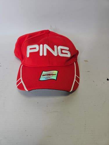Used Ping Ping Red Golf Hat Golf Accessories 11850-s000014745