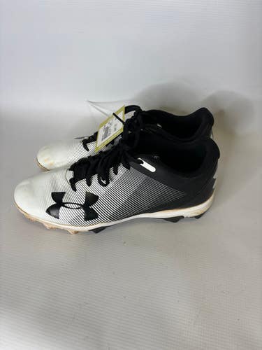 Used Under Armour B W Cleat Youth 11.0 Baseball And Softball Cleats 11850-s000014597