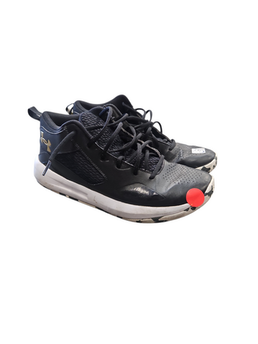 Used Under Armour Basketball Shoes M Black Youth 10.5 11850-s000015724