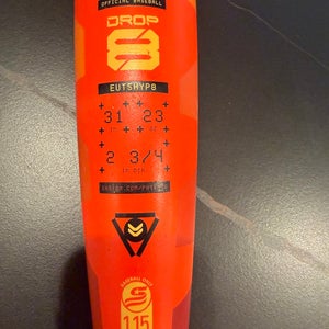2025 Easton Hype Fire Composite USSSA Certified Bat (-8) 23 oz 31" (Used)