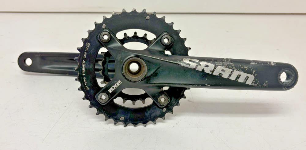 SRAM GXP 175mm 36/22 Black Aluminum 2x10 Speed Mountain Double Bike Crankset