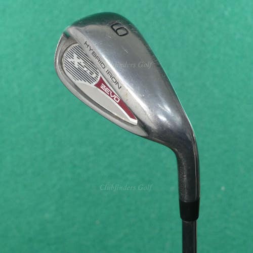 Zevo XSD Hybrid Iron Stainless Single 9 Iron Factory Steel Uniflex