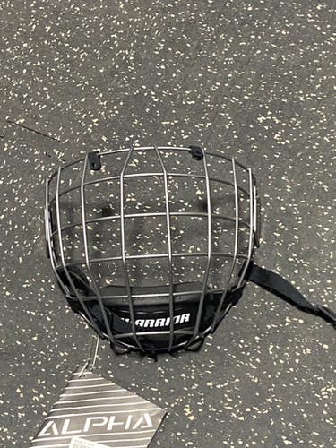 Used Warrior Hockey Wire Mask Grey Lg 11472-s000131625