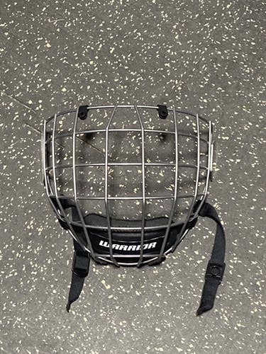 Used Warrior Hockey Wire Mask Grey Lg 11472-s000131623