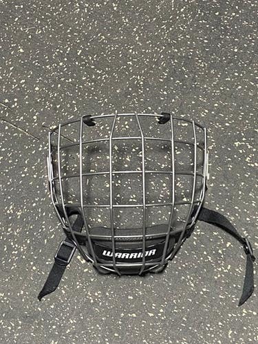 Used Warrior Hockey Wire Mask Grey Lg 11472-s000131606