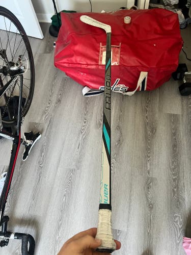 Senior Bauer Nexus Tracer Left Hand Hockey Stick P92 87 Flex (Repaired)