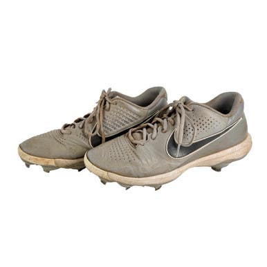 Used Nike Bb Sb Metal Cleats Grey Men's 10.5 11506-s000259524