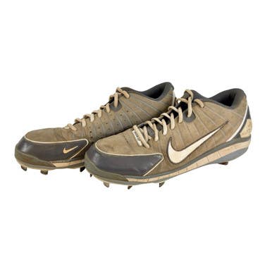 Used Nike Huarache Bb Sb Metal Cleats Grey Men's 12 11506-s000259860