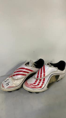 Used Adidas Soccer Cleats White Junior 04.5 11727-s000181008