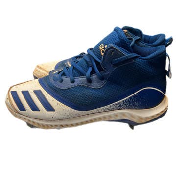 Used Adidas G28273 Bb Sb Cleats Royal Blue Senior 11.5 11730-s000058508