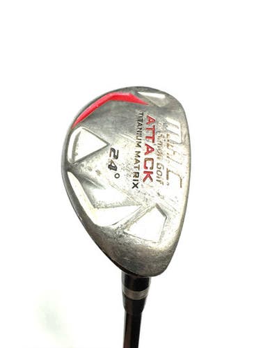 Used Attack 24 Degree Mens Hybrid Club Rh 4 Hybrid 11860-s000275718